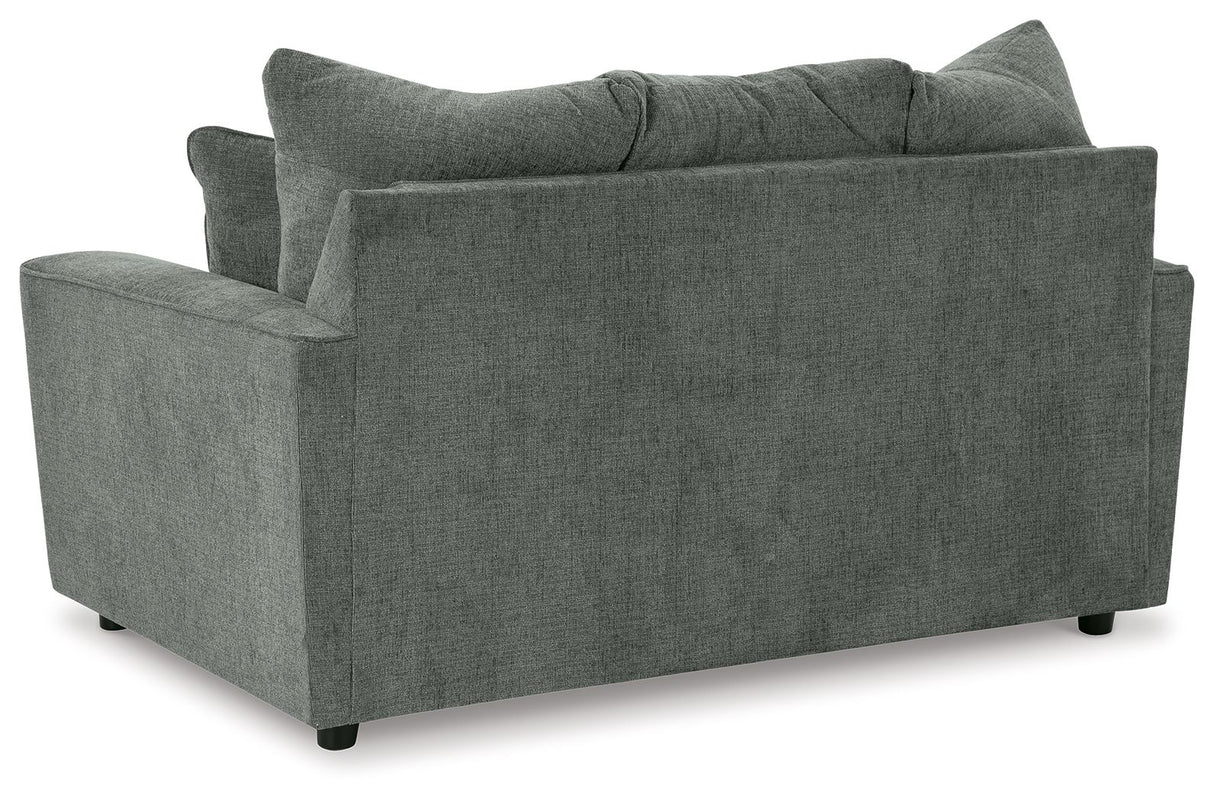 Stairatt - Loveseat - Gravel