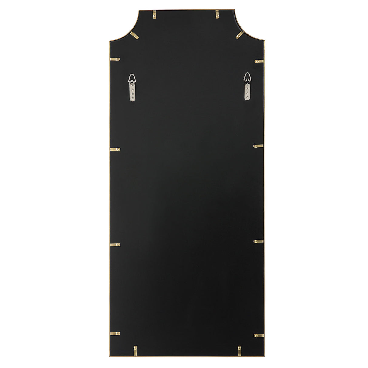 Caddington - Tall Mirror - Brass