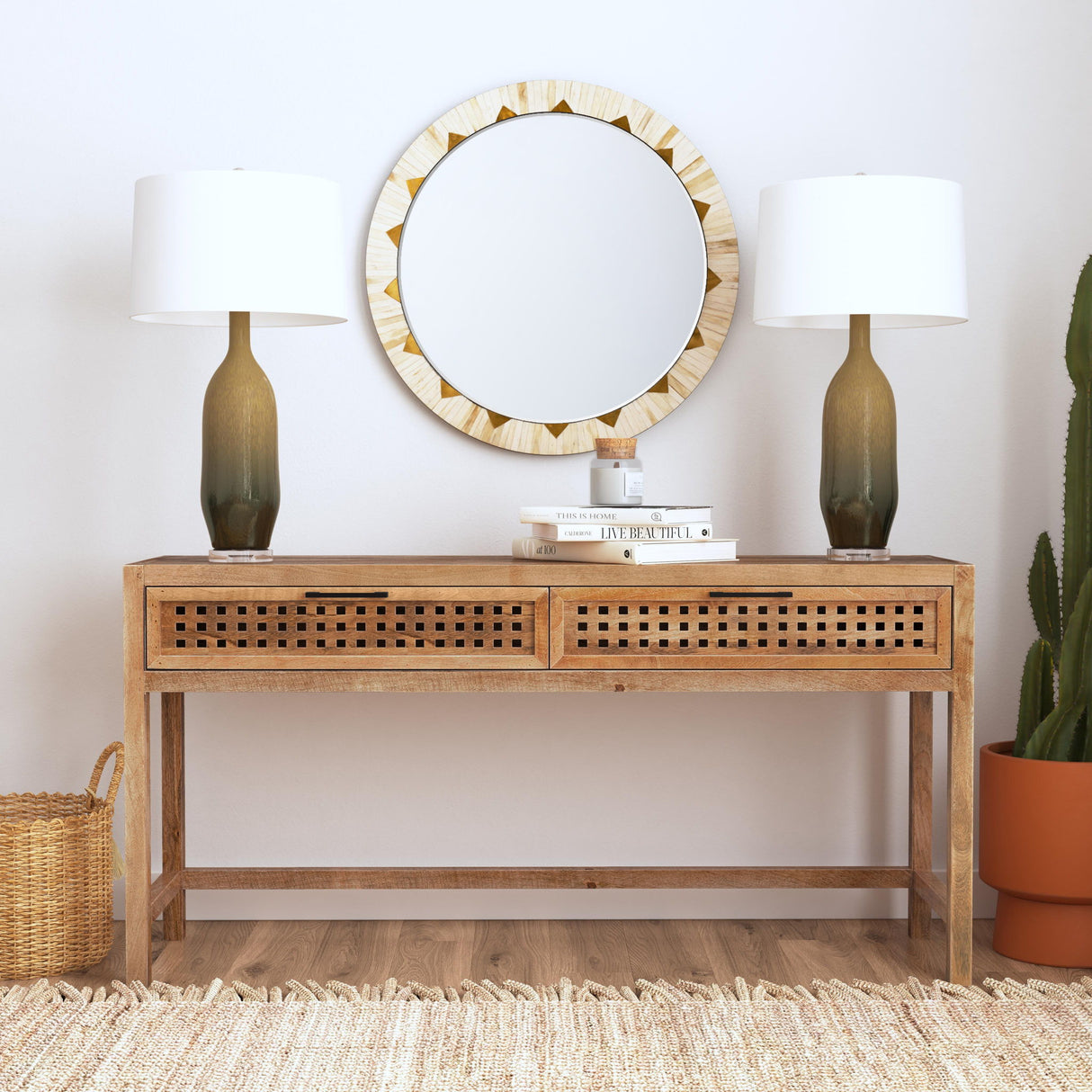 Pentak - Console Table - Light Brown