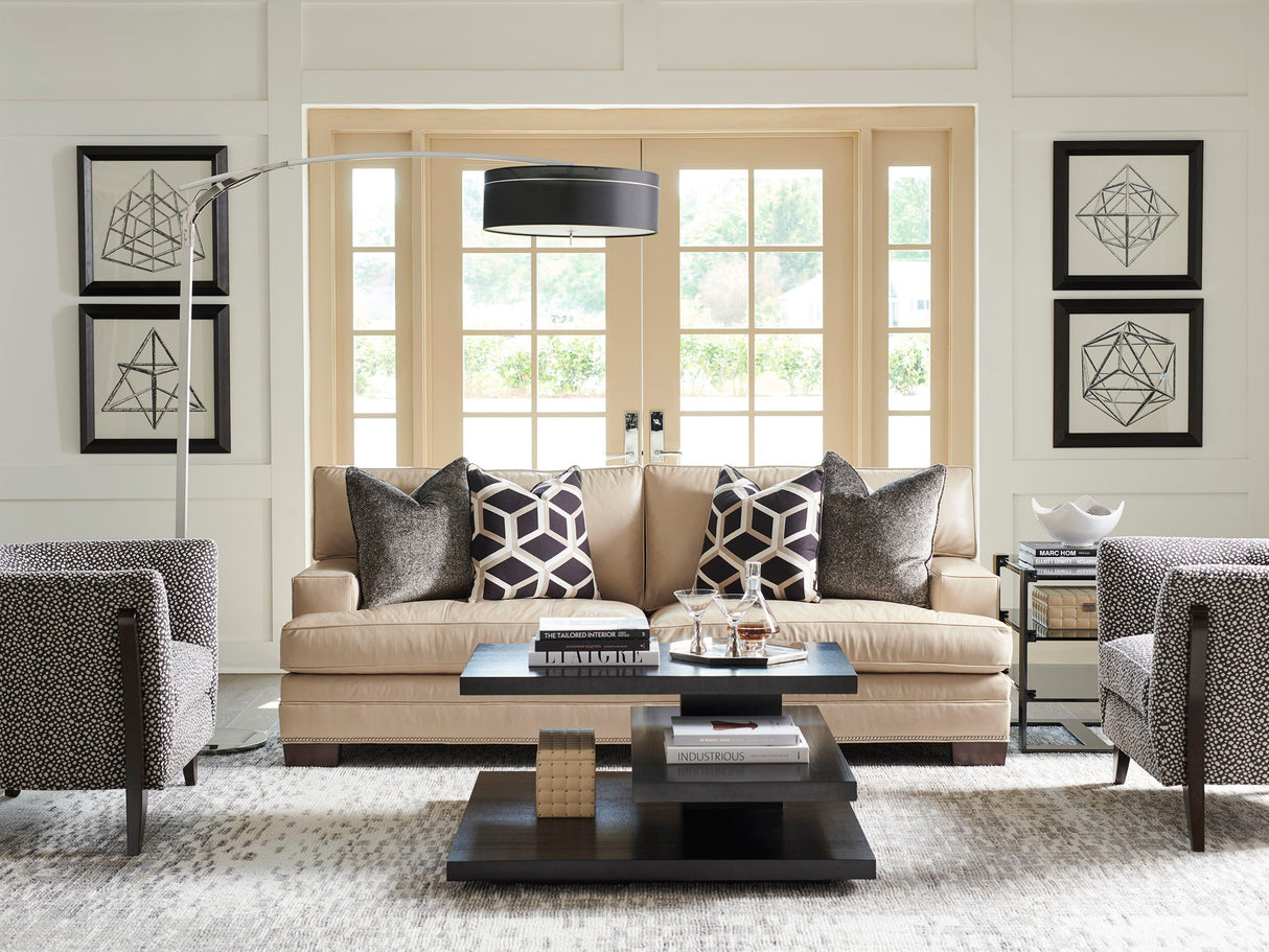 Couture Leather - Tyson Leather Sofa - Beige