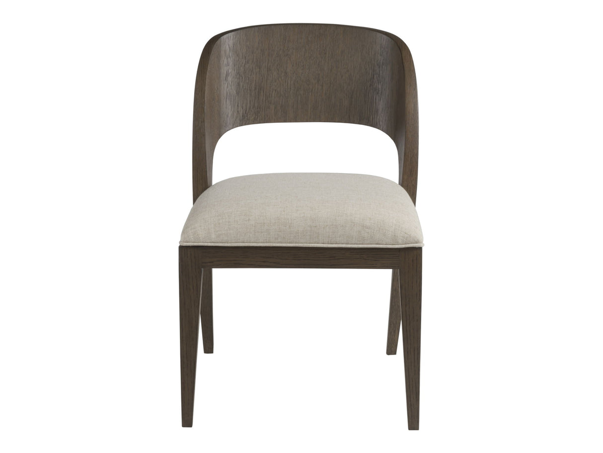 Andare - Dining Side Chair - Dark Brown / Gray
