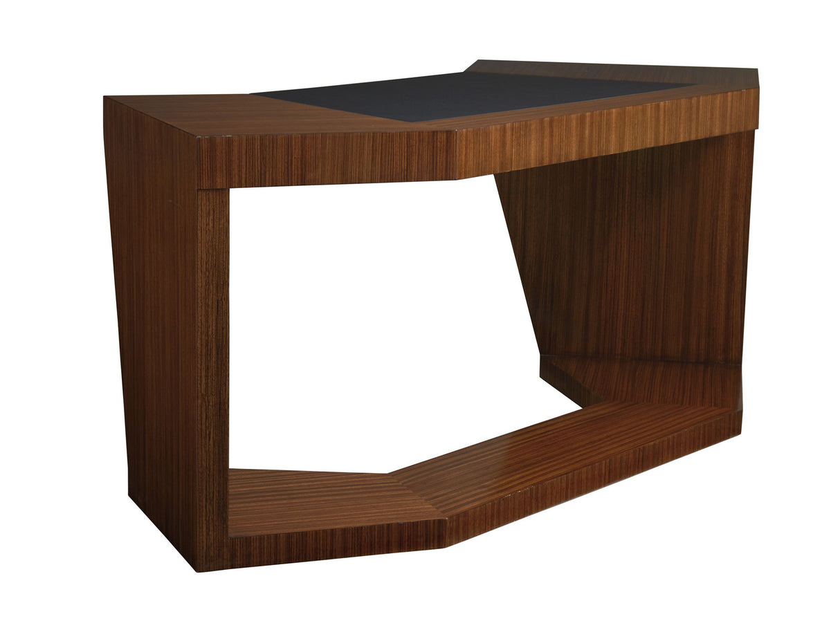 Aventura - Paragon Angled Writing Table - Dark Brown