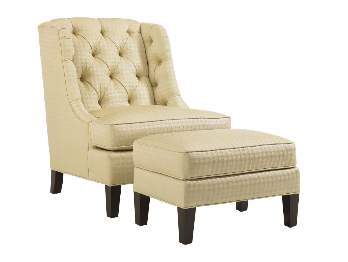 Lexington Upholstery - Belrose Ottoman - Light Brown