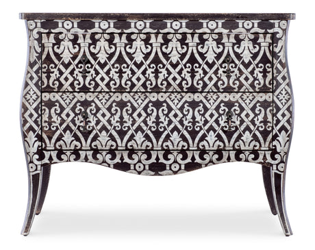 Americana - Two-Drawer Bombay Accent Chest - Dark Brown
