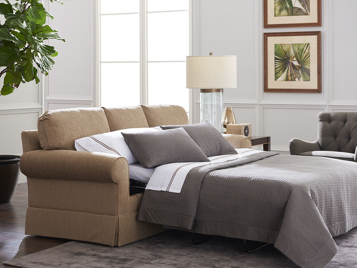 Lexington Upholstery - Bedford Sleeper Sofa - Light Brown