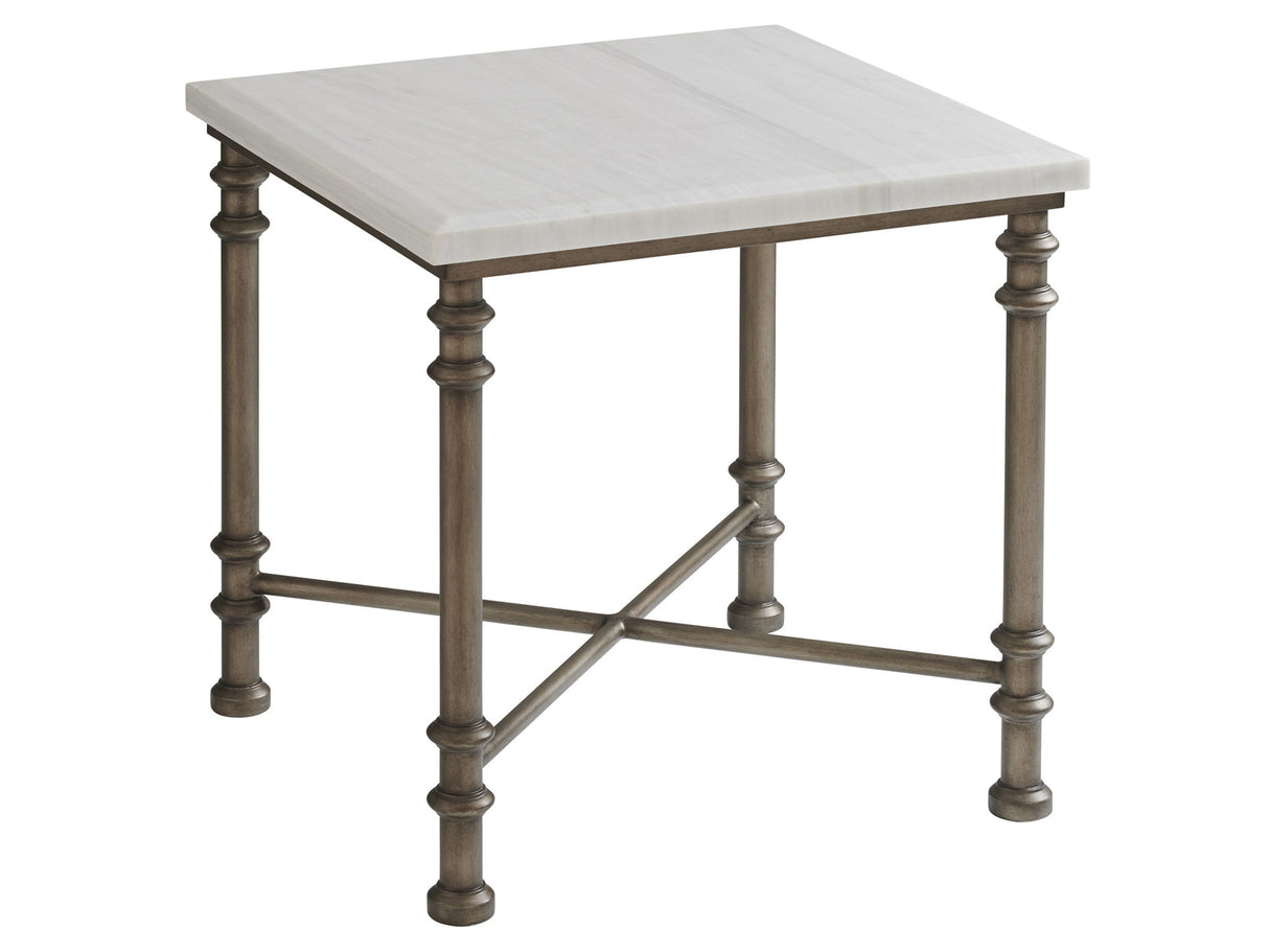 Ocean Breeze - Flagler Rectangular Marble Top Table