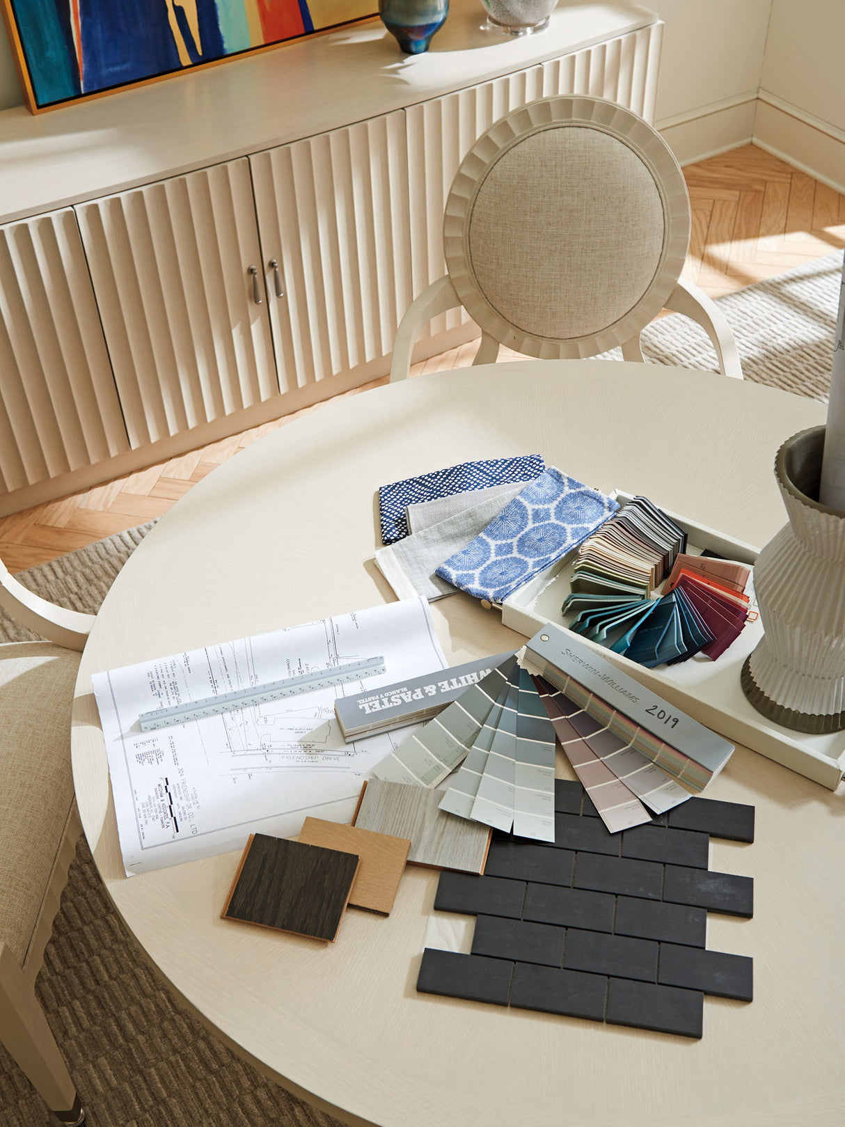 Cascades - Artesia Game Table - Beige