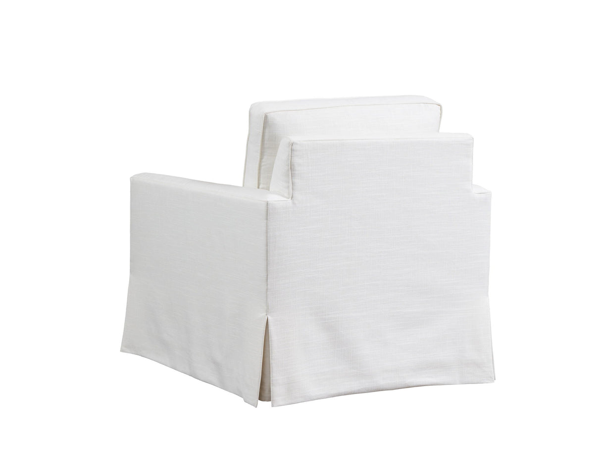 Barclay Butera Upholstery - Beach Club Swivel Chair - White