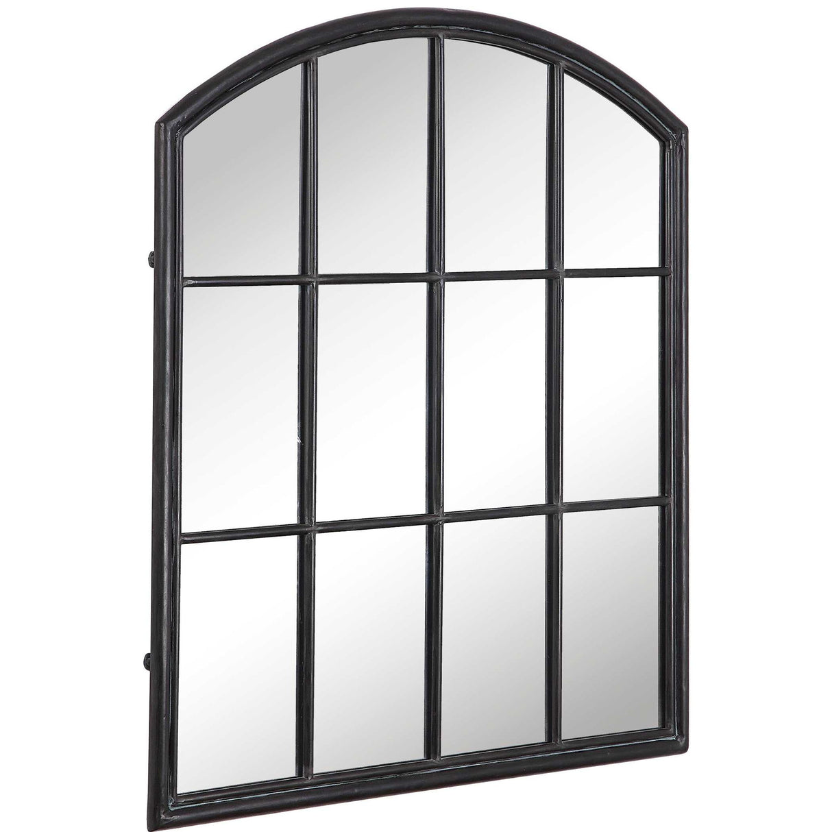 Lyda - Arch Mirror - Aged Black