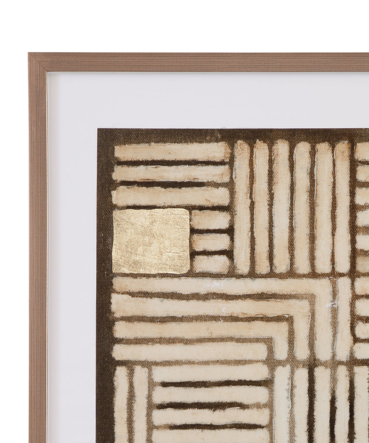 Purlin Framed Print (Set of 2) - Brown