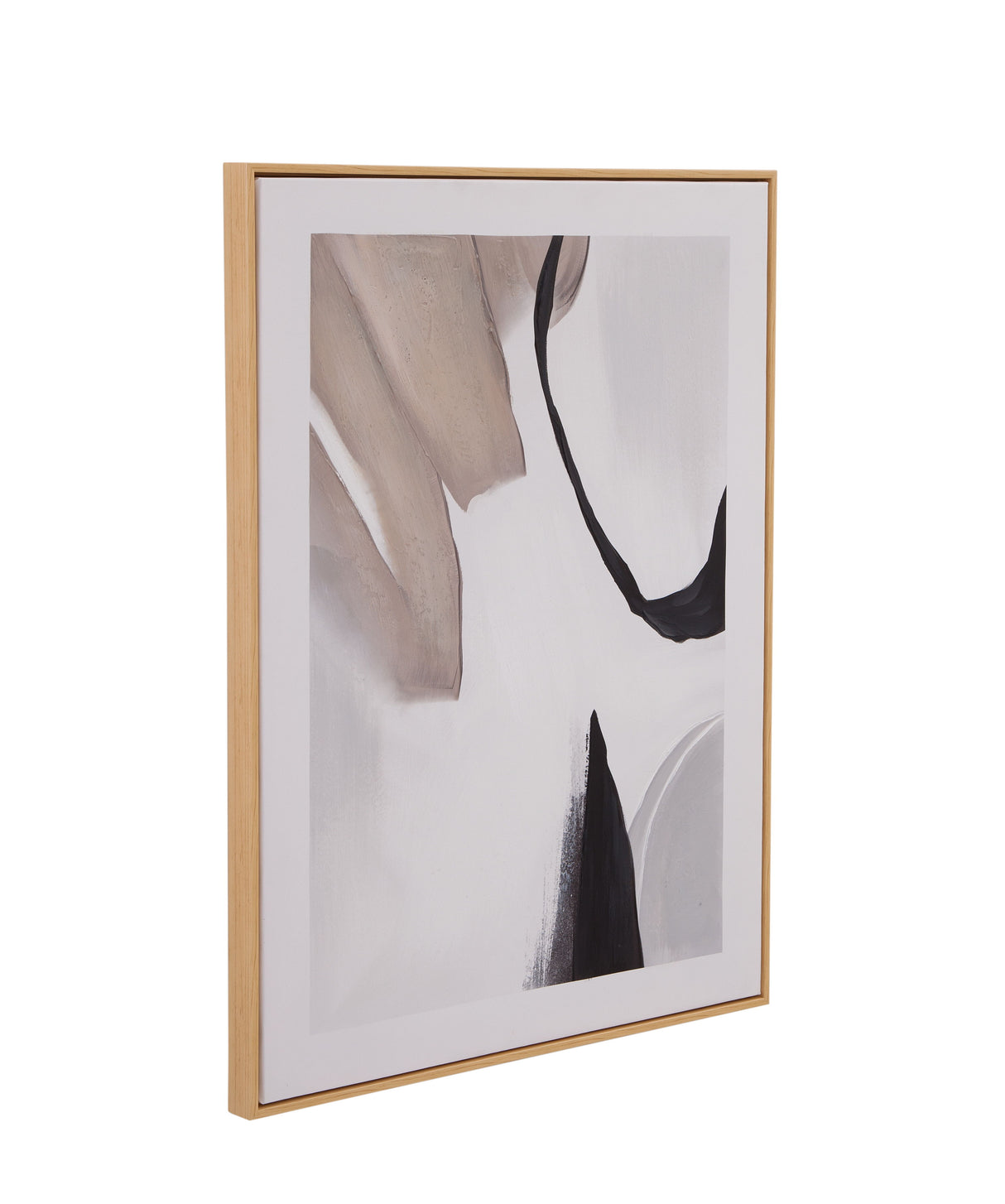 Eartha Canvas Art (Set of 3) - Beige / Black