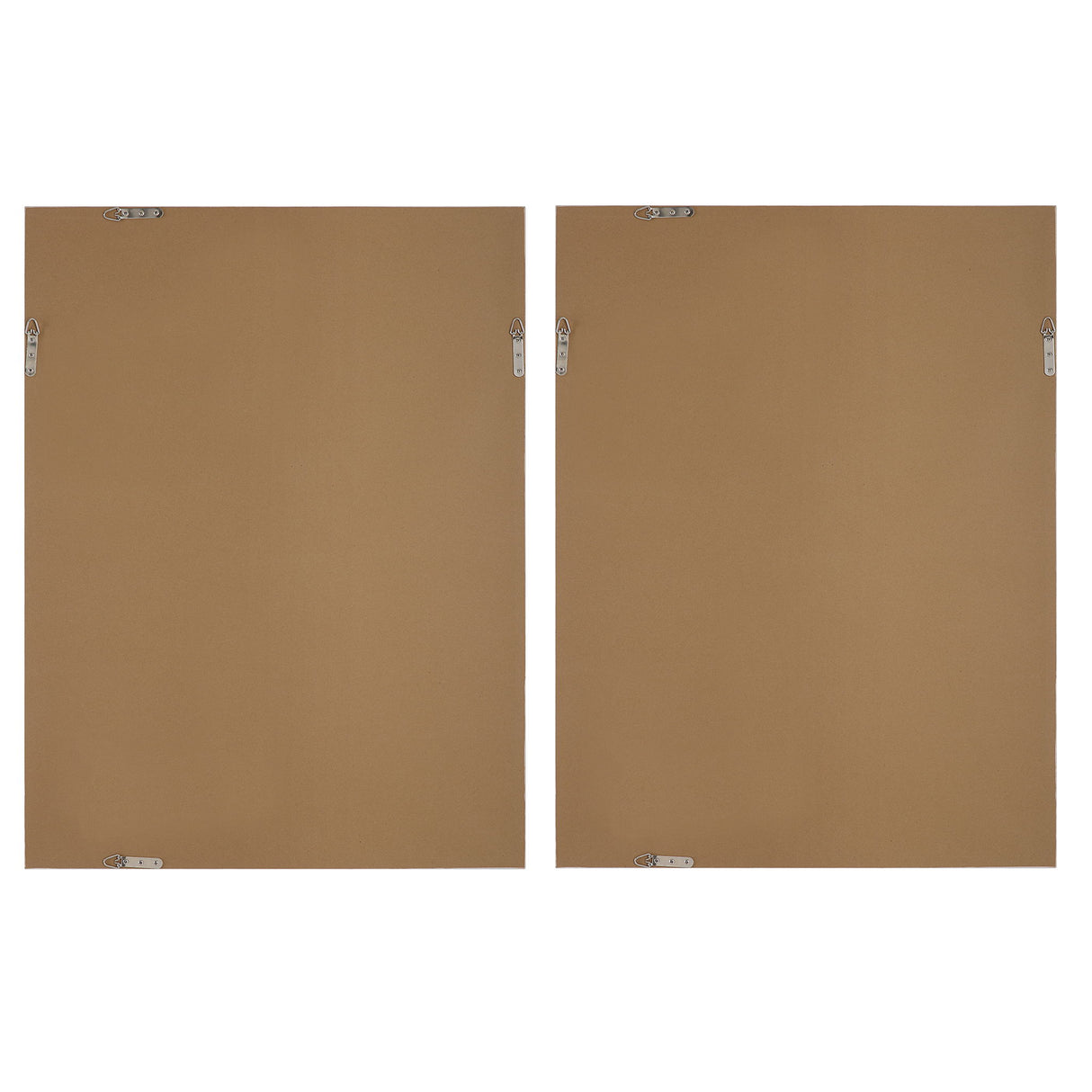 Seabreeze - Abstract Framed Canvas Prints (Set of 2) - Light Blue