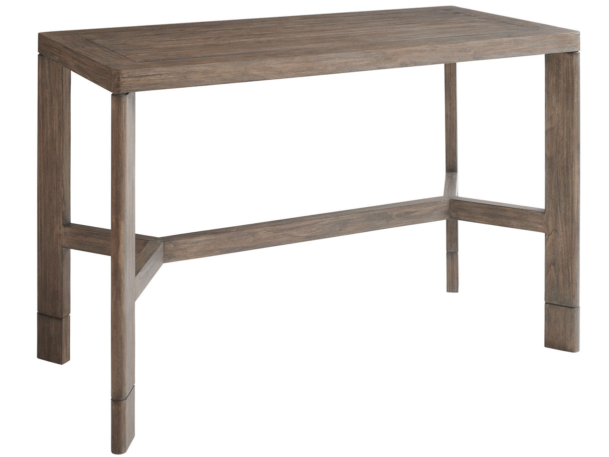 La Jolla - High/Low Bistro Table - Dark Brown