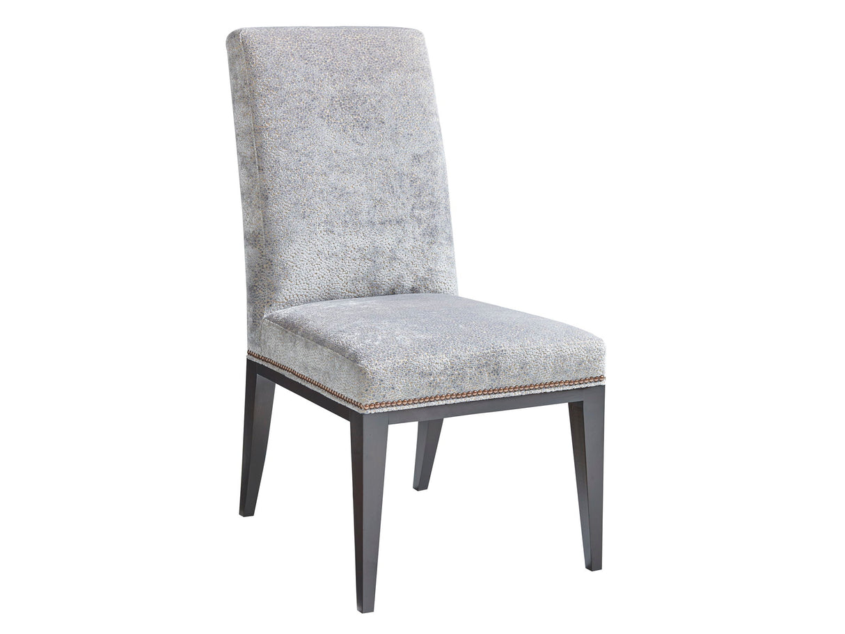 Lexington Upholstery - Lowell Dining Chair - Pearl Silver