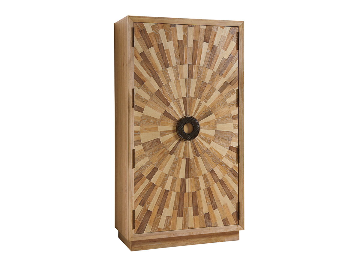 Los Altos - Pavillion Cabinet - Light Brown
