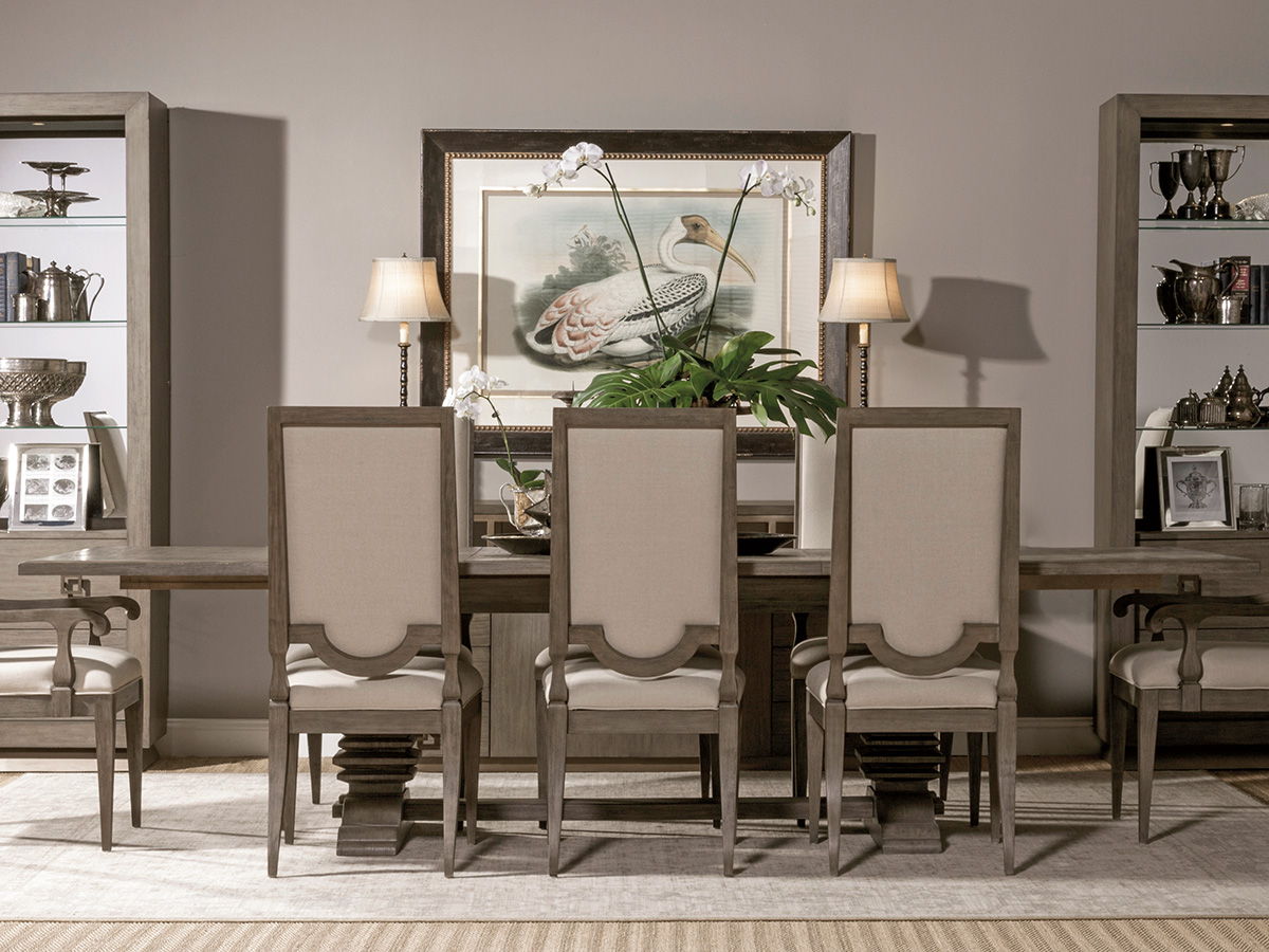 Cohesion Program - Axiom Rectangular Dining Table - Dark Brown