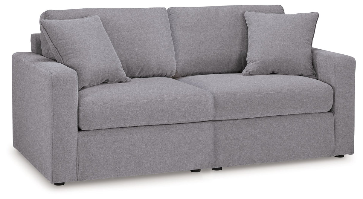 Modmax - Straight Sectional - Granite