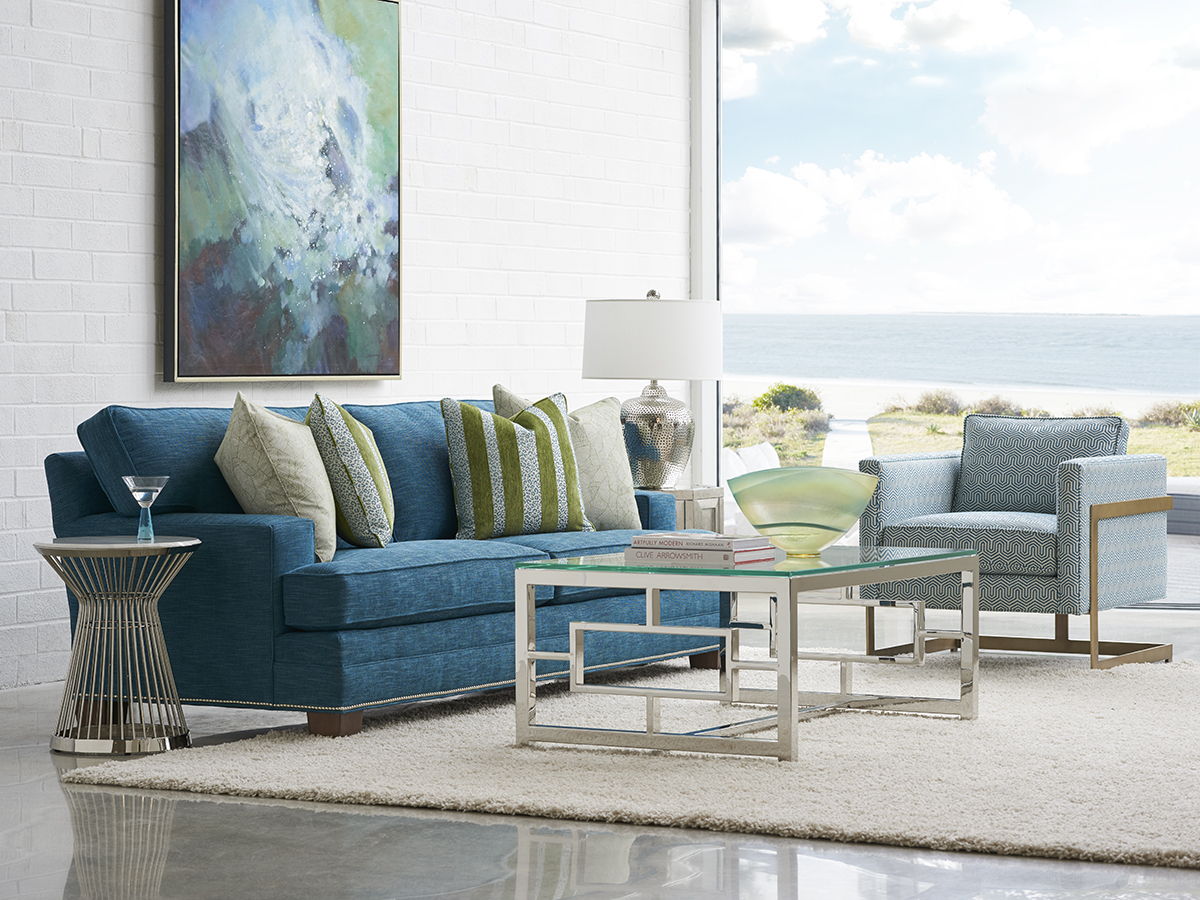 Lexington Upholstery - Townsend Sofa - Blue