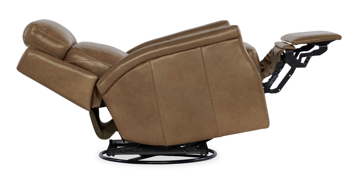 RC - Kaufman ZG Swivel Power Recliner With Pop-Up Headrest