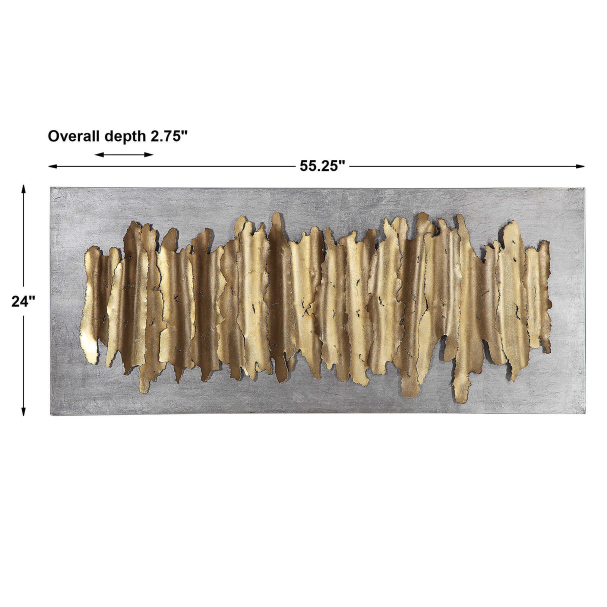 Lev - Metal Wall Decor - Gold