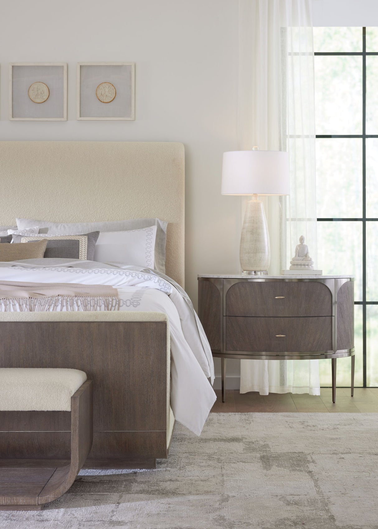 Modern Mood - Upholstered Panel Bed