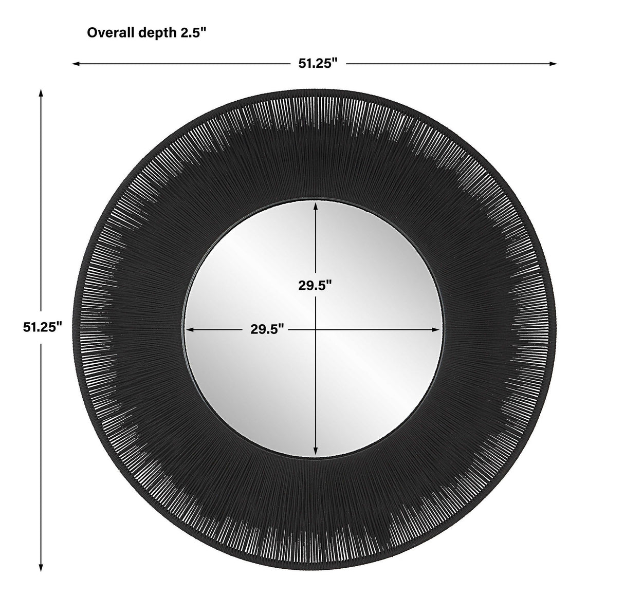 Sailor's Knot - Round Mirror