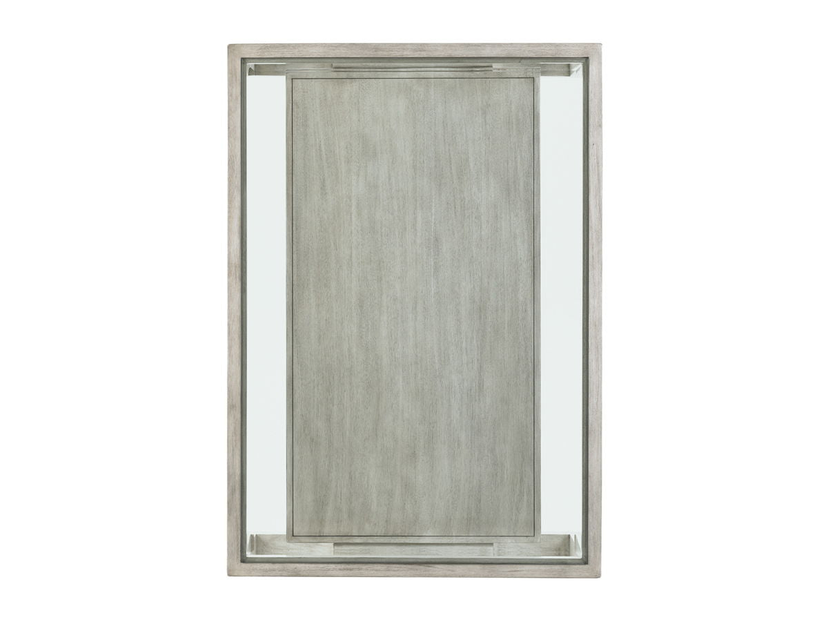 Oyster Bay - Saddlebrook Rectangular Cocktail Table - Pearl Silver