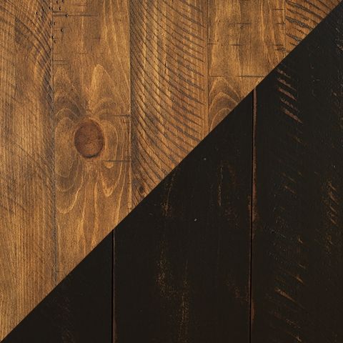 Valebeck - Chair Side End Table - Black / Brown