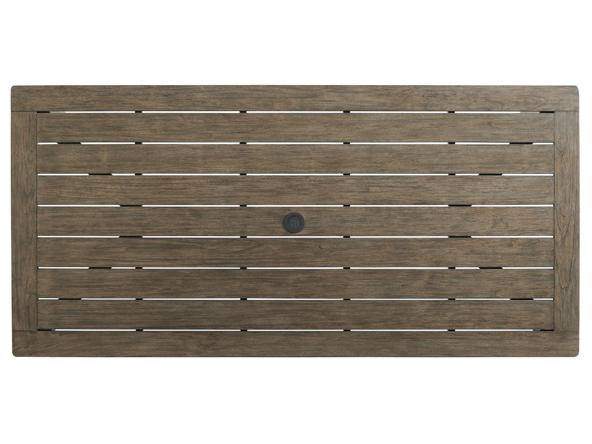 La Jolla - Rectangular Dining Table - Dark Brown