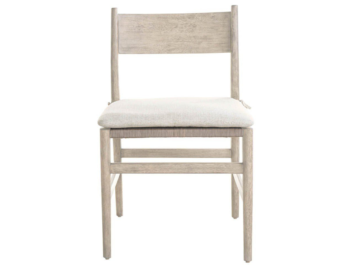 Dwell - Wood Back Side Chair - River Rock