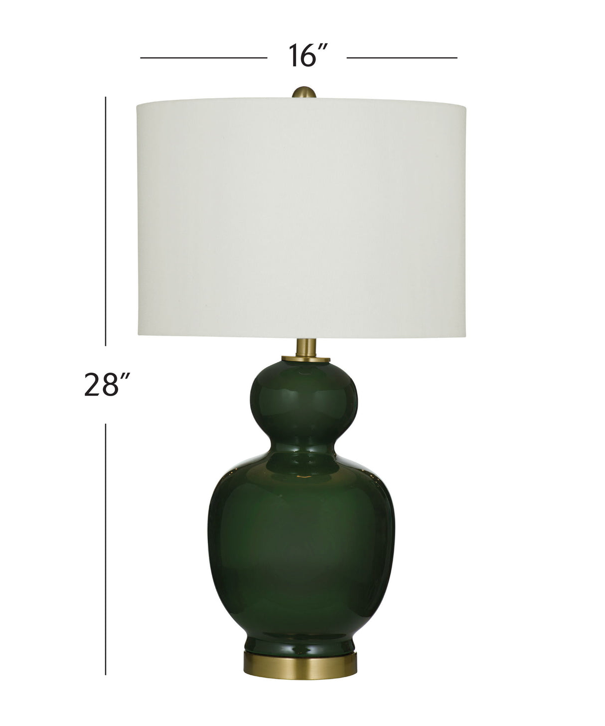 Layla - Table Lamp - Green