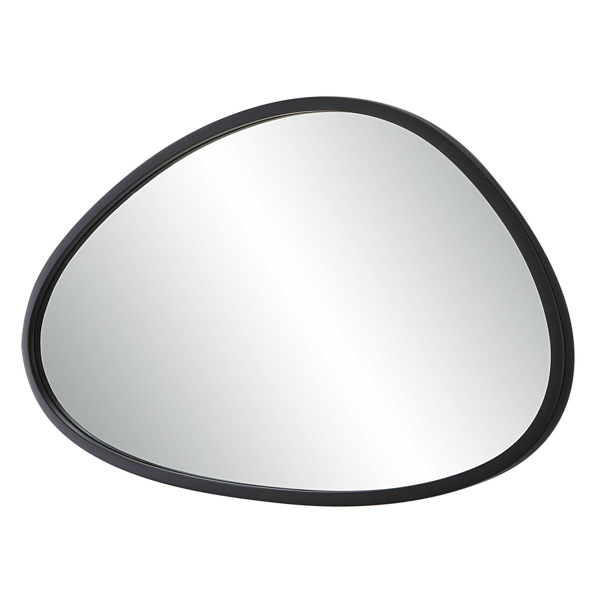 Asymmetrical Mirror - Matte Black