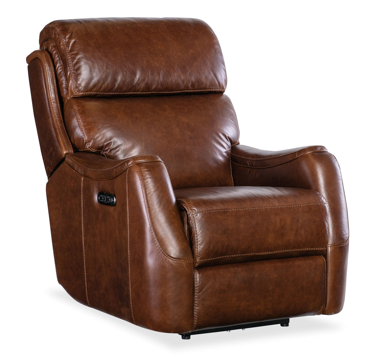 MS - Harlan Zero Gravity Power Recliner With Power Headrest - Dark Brown