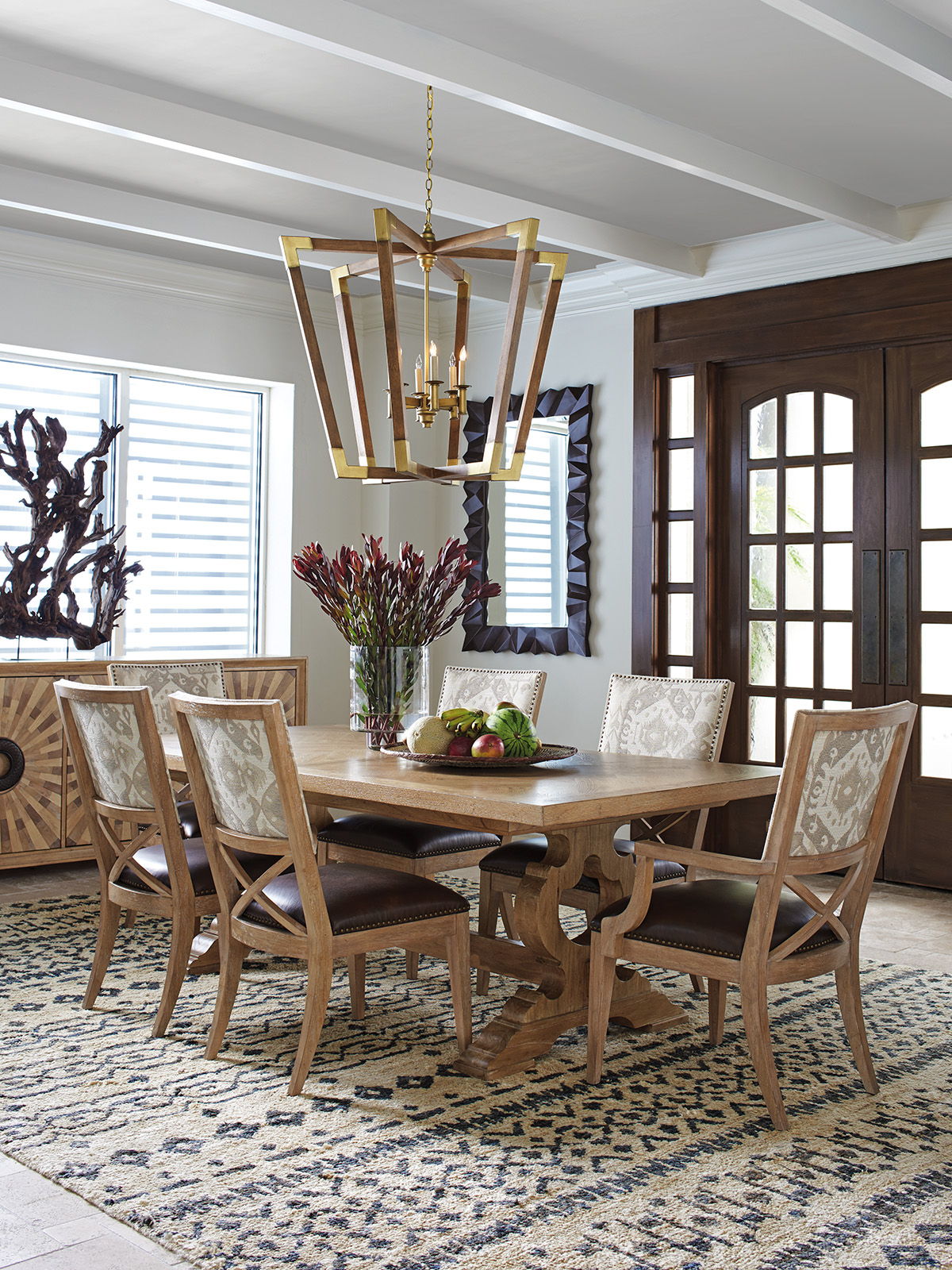 Los Altos - Alderman Upholstered Side Chair - Light Brown