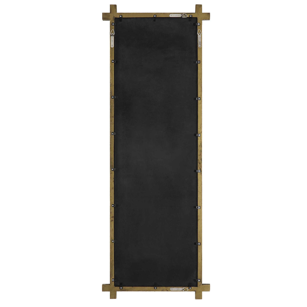 Abanu - Ribbed Gold Dressing Mirror