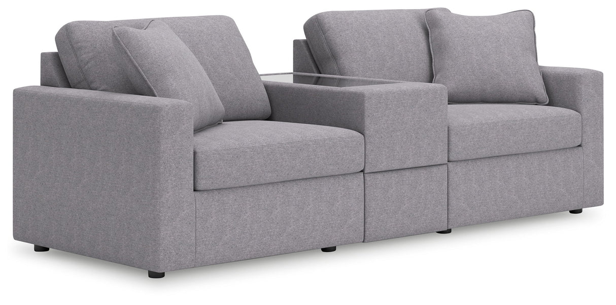 Modmax - Straight Sectional - Granite