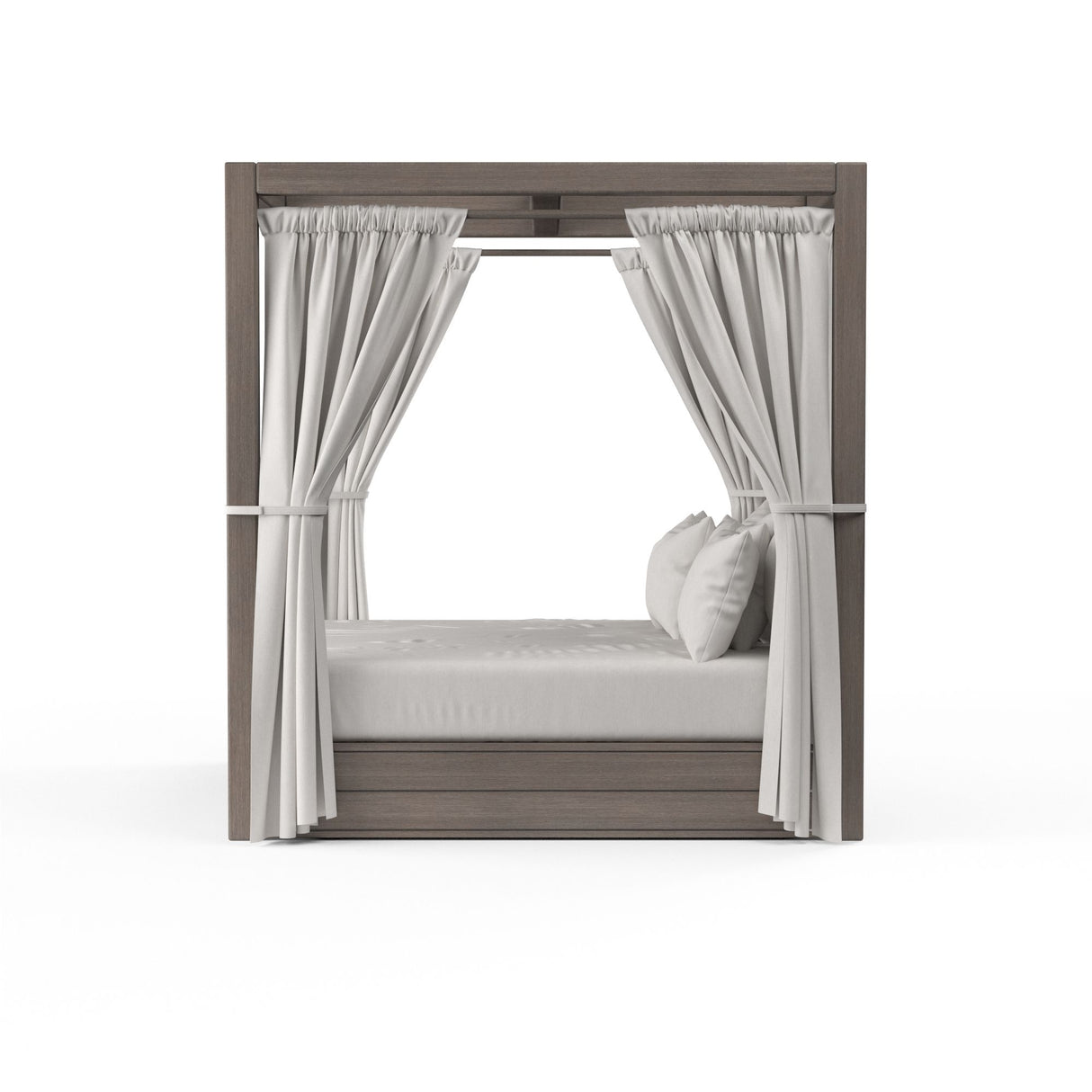 Laguna - Resort King Daybed, No Welt - Canvas Flax / Gray