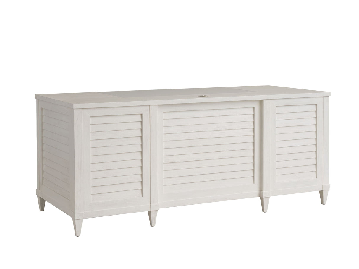 Sanibel - Bradenton Executive Desk - White