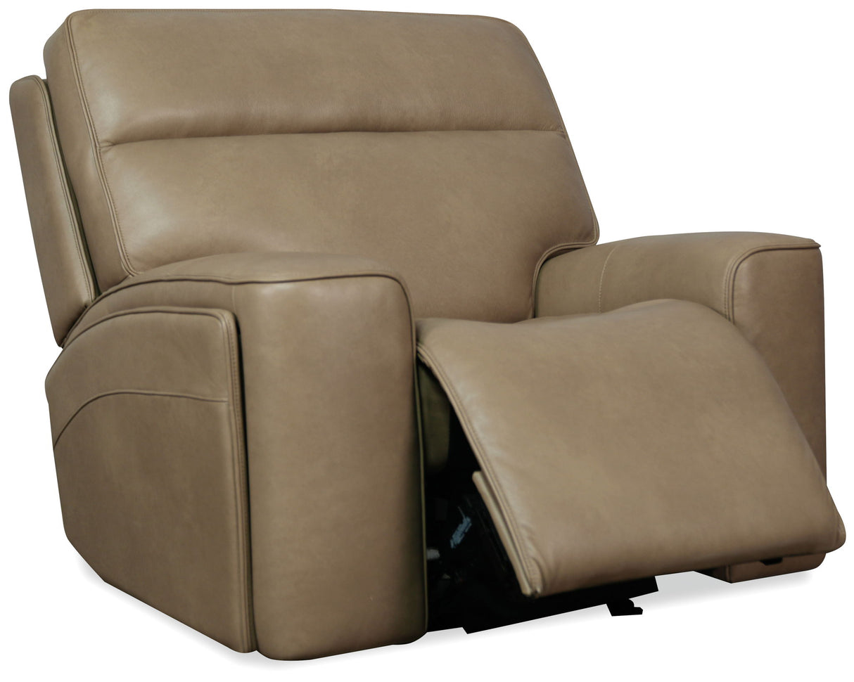MS - Riverton Power Gliding Recliner With Power Headrest And Lumbar
