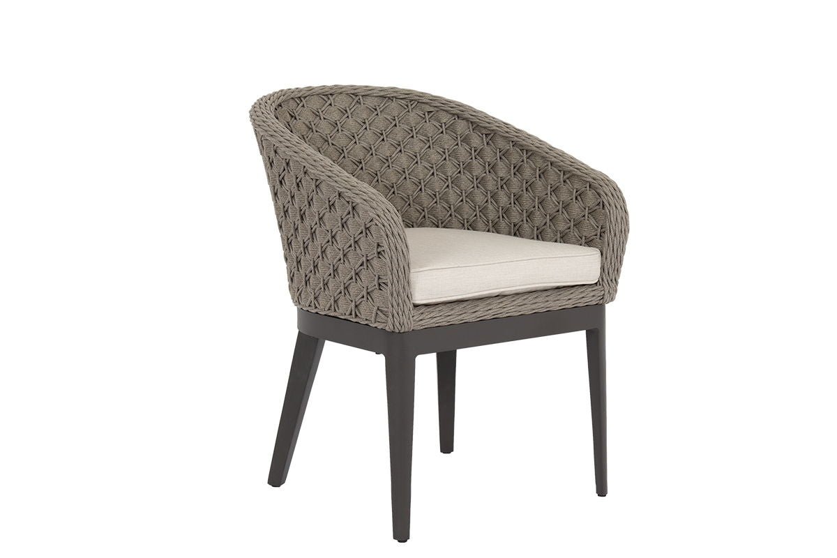 Marbella - Dining Chair, With Self Welt - Echo Ash / Gray