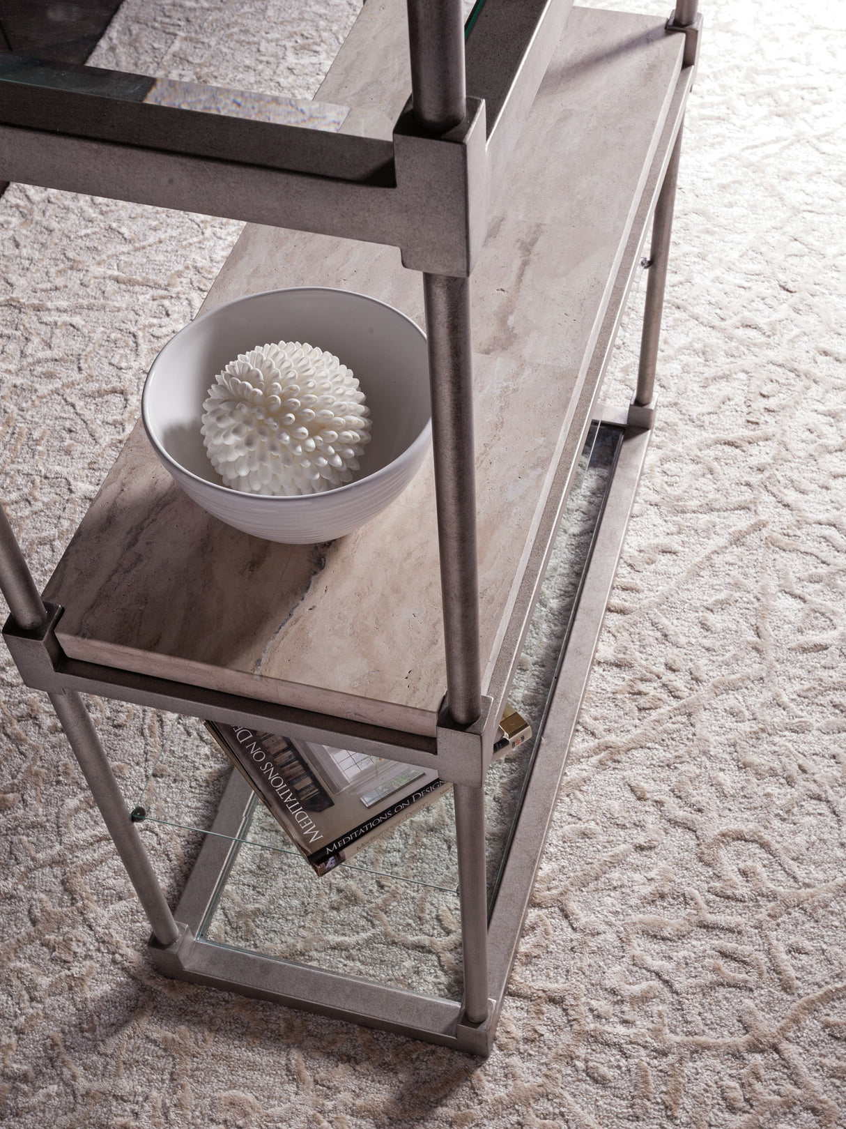 Signature Designs - Topa Etagere - Dark Gray