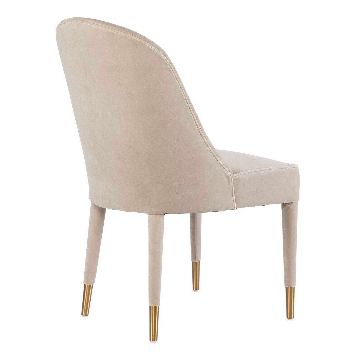 Brie - Armless Chair, Set Of 2 - Champagne