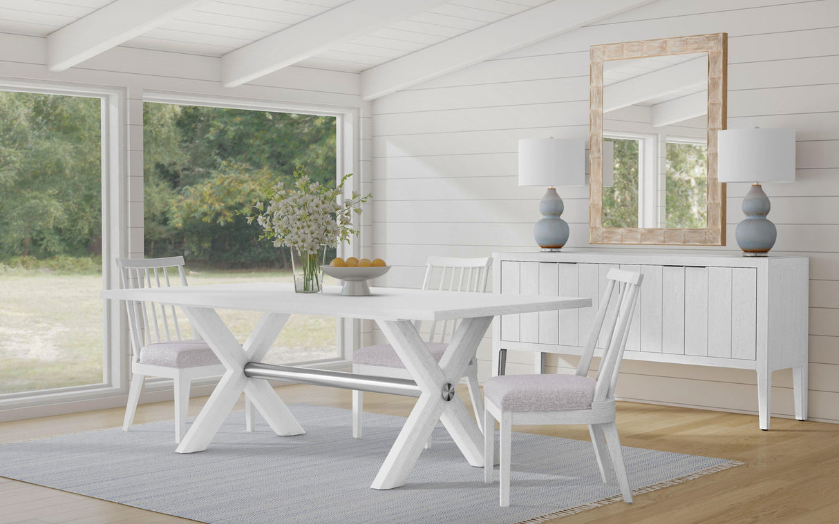 Nadine - Dining Table - White