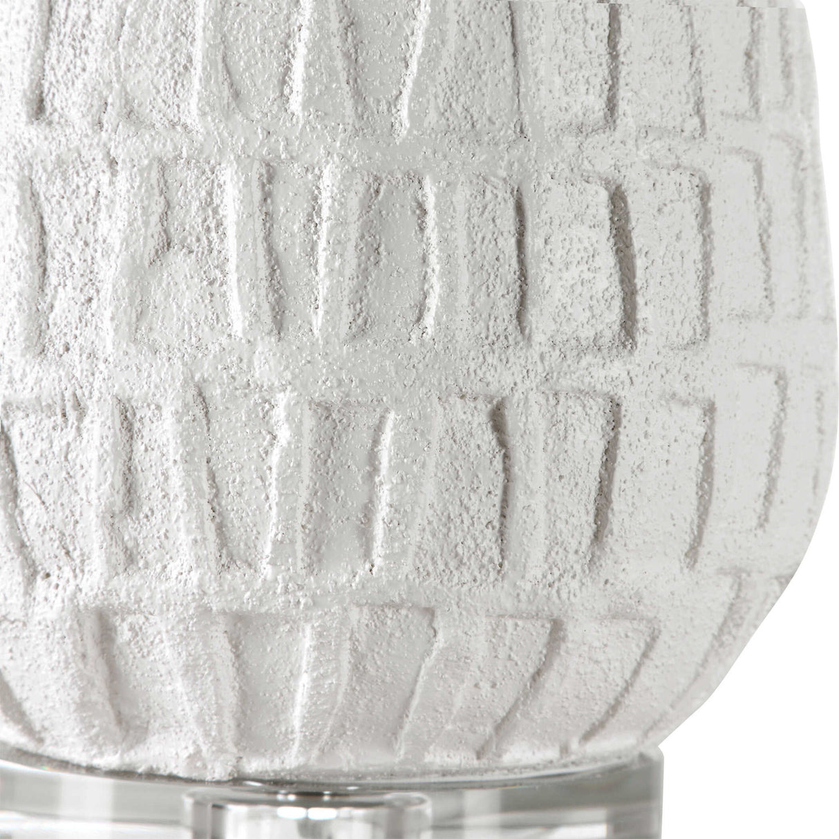 Caelina - Textured Table Lamp - White