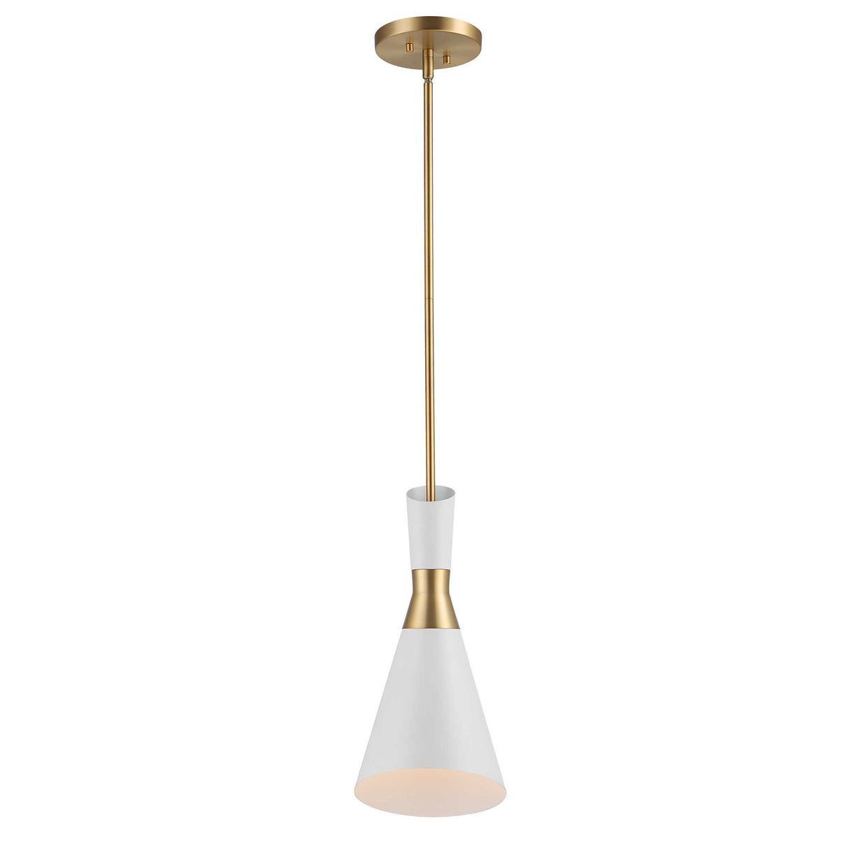 Eames - 1 Light Modern Mini - White