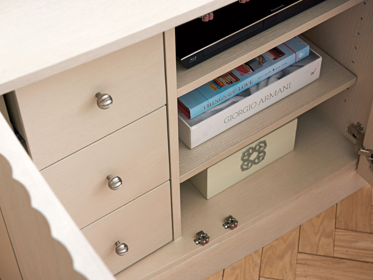 Cascades - Ellerston Media Console - Beige