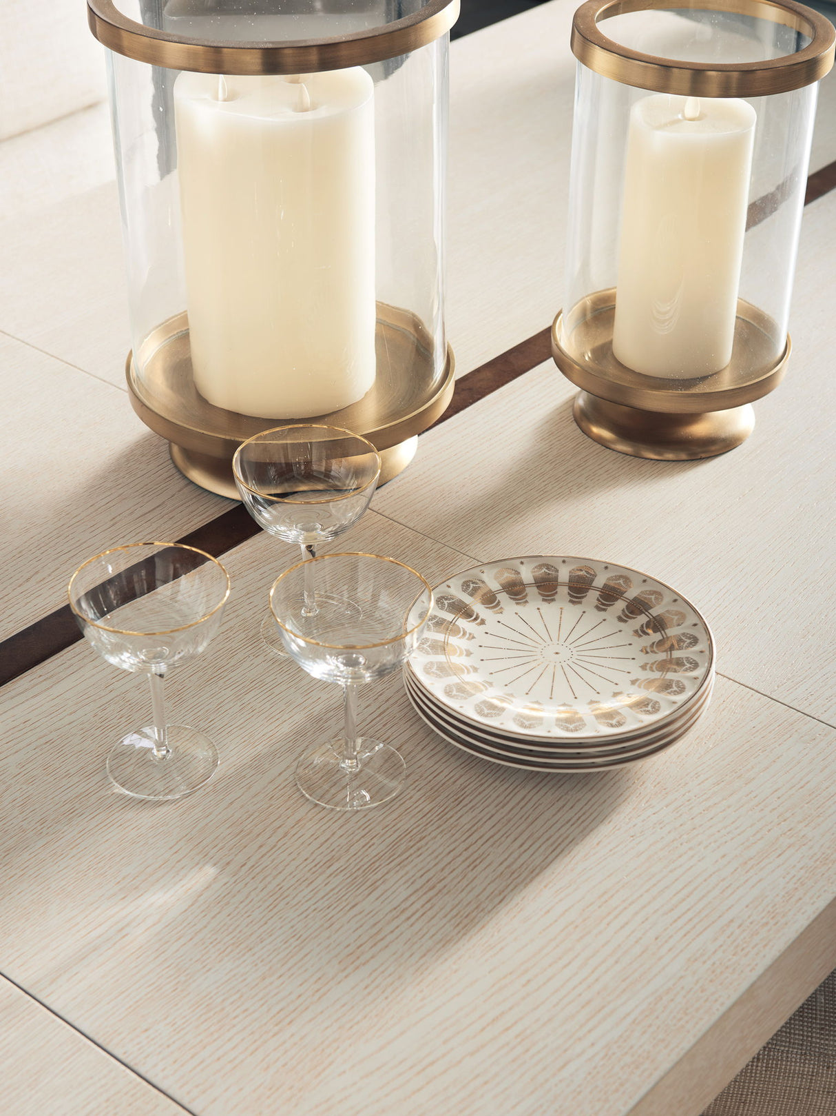 Carmel - Vista Rectangular Dining Table - Beige