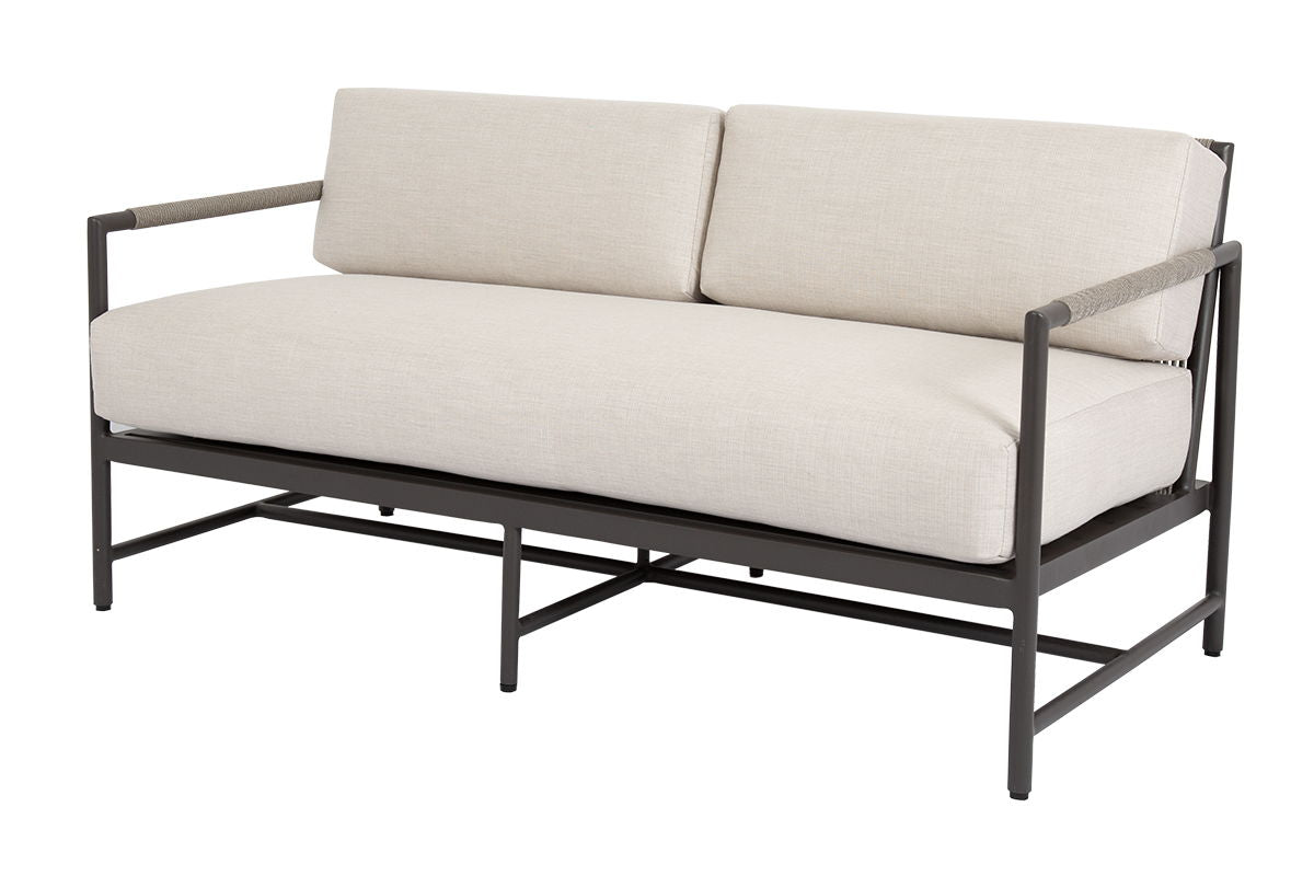 Pietra - Loveseat, No Welt - Echo Ash / Dark Gray