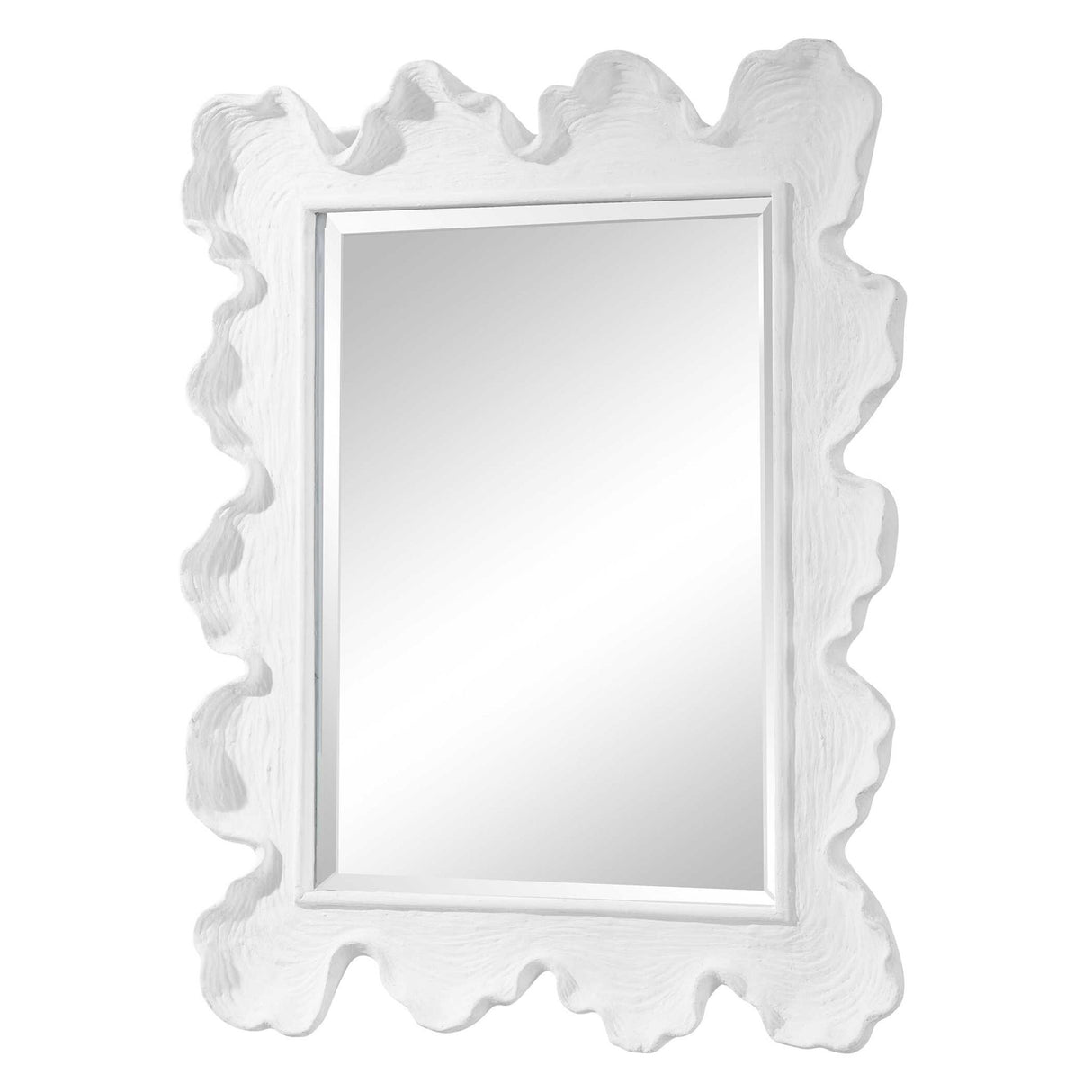 Sea Coral - Coastal Mirror - Pearl Silver