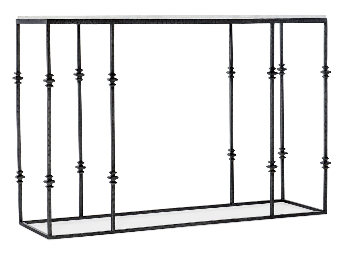 Commerce And Market - Small Stone And Metal Console